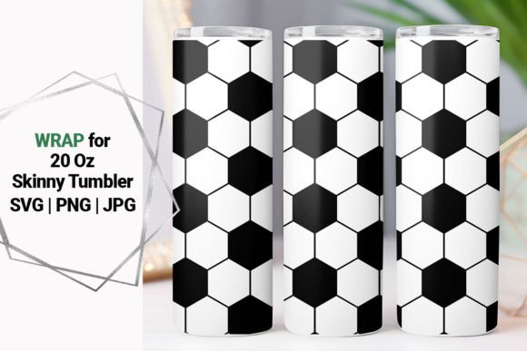 20oz Soccer Wrap SVG PNG: A Graphics & Crafts Asset