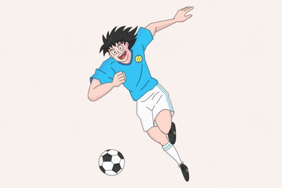 A Brand Designer’s Review of a Manga Football Player Illustration