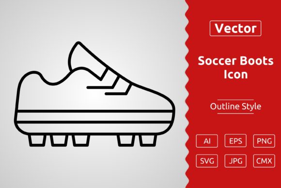 A Clean Soccer Icon for Editorial Graphics and Blog Design