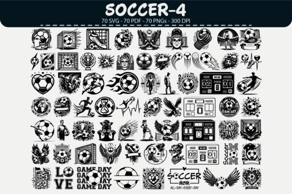 A Designer's Review of the Soccer Action Graphics Bundle
