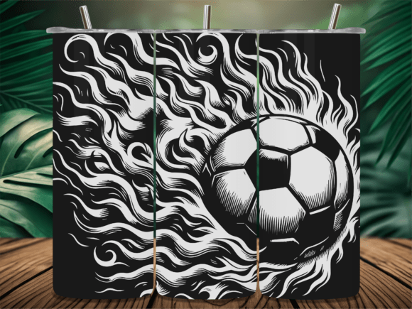 A Seamless Soccer Ball Design for Laser Engraving & Brand Graphics