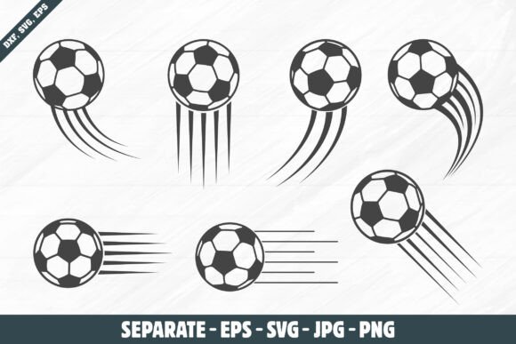 A Soccer Ball SVG & Icon for Crafts & Commercial Graphics