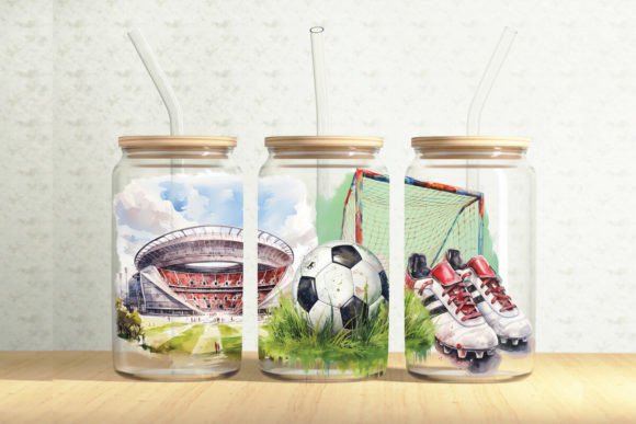 A Soccer Tumbler Wrap for the Passionate Crafter