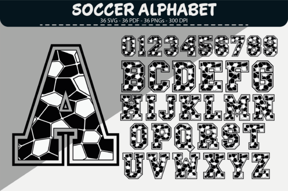 Enhancing Editorial Design with Soccer Alphabet Graphics