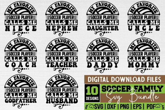 Soccer Family SVG Crafts & Graphics Review